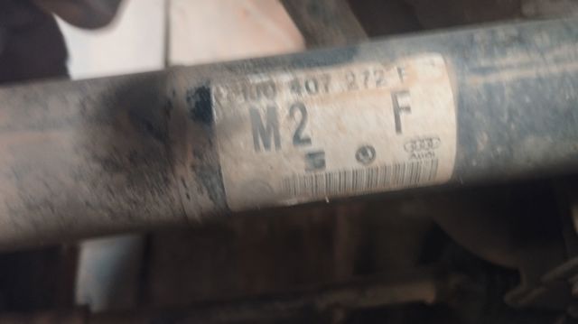 Árbol de transmisión delantero derecho 1J0407272F VAG