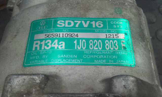 1J0820803F Compresor de aire acondicionado comprar Girona