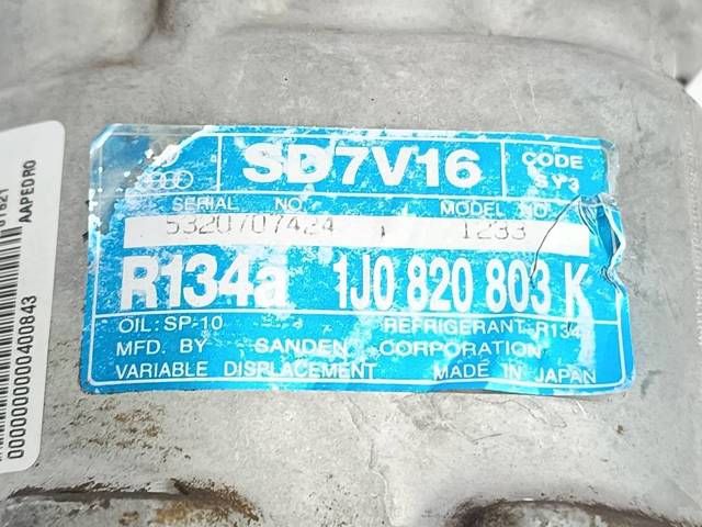 VAG 1J0820803K Compresor de aire acondicionado  en stock Salamanca