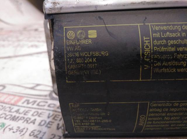 VAG 1J0880204K Airbag lateral comprar Tarragona