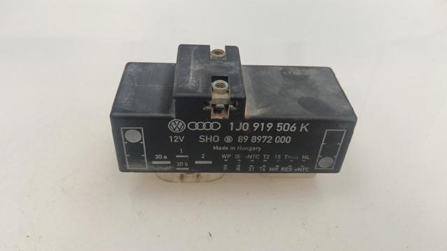Regulador de velocidad del ventilador de refrigeración (unidad de control) 1J0919506K VAG