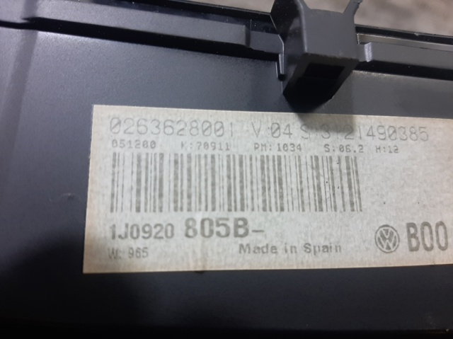 1J0920805B VAG