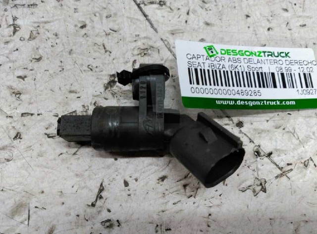Sensor ABS, rueda delantera izquierda 1J0927803 VAG