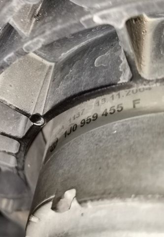 Electroventilador del motor 1J0959455F VAG