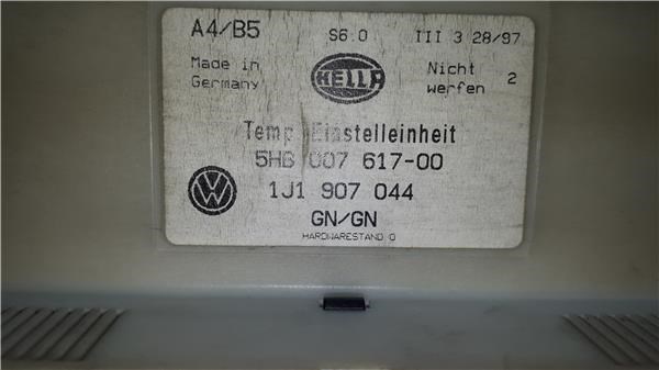 Mandos climatizador para volkswagen passat berlina (3b2) 1.9 tdi afn 1J1907044