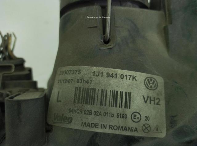 VAG 1J1941017K Faro izquierdo comprar Barcelona