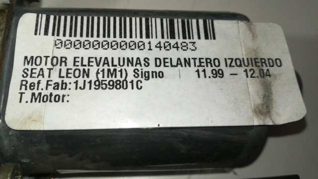 1J1959801C Motor del elevalunas eléctrico comprar Almería