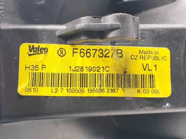 1J2819021C Ventilador habitáculo  en stock Castellón