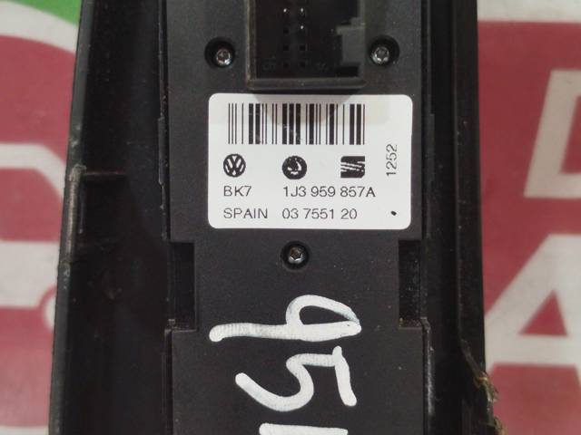 1J3959857A VAG Interruptor de elevalunas delantera izquierda  en stock Gandía