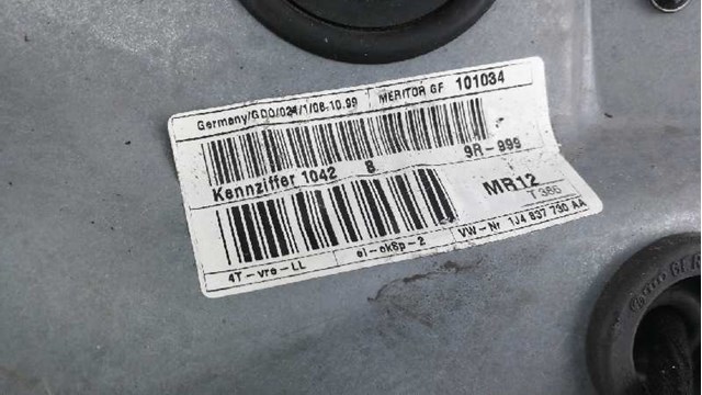 1J4837462H Mecanismo de elevalunas delantero derecha comprar Girona