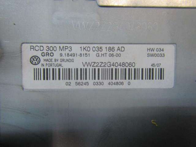 Comprar Radio AM/FM Volkswagen Jetta III 1K2 a bajo precio