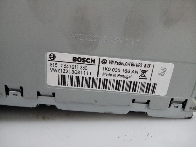 1K0035186AN VAG Radio  en stock Córdoba