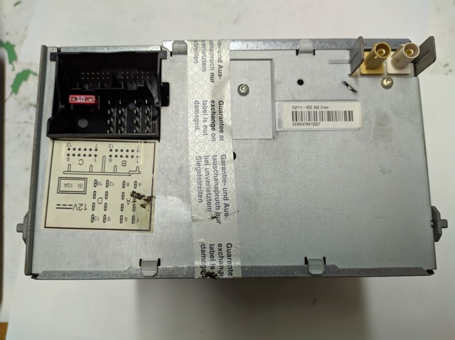 VAG 1K0035186P Radio  en stock Terrassa