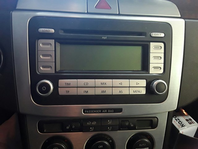 Sistema audio / radio cd para volkswagen passat 2.0 tdi 16v bkp 1K0035186P