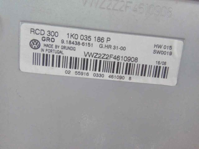 1K0035186P VAG Radio AM/FM  comprar en Jaén