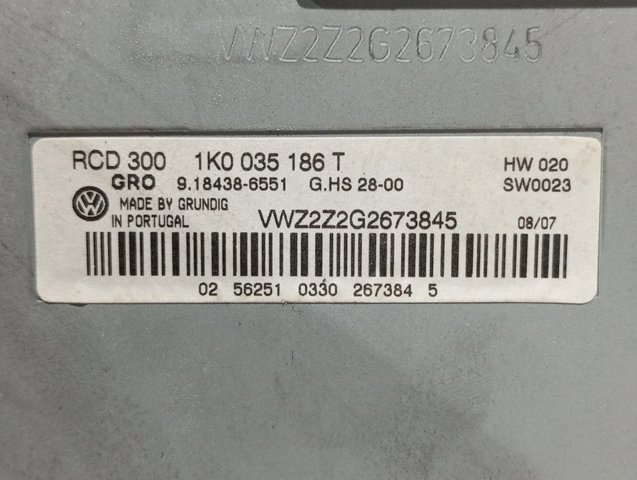 VAG 1K0035186T Radio comprar Pamplona