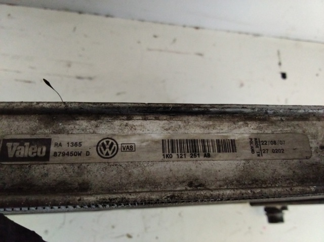 VAG 1K0121251AB Radiador de refrigeración del motor  comprar en Murcia