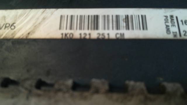 1K0121251CM Radiador de refrigeración del motor  comprar en Reus
