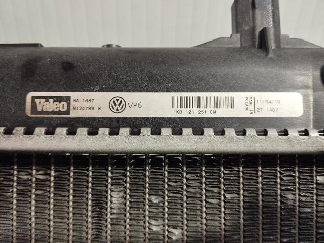 1K0121251CM VAG Radiador de refrigeración del motor  comprar en Oviedo
