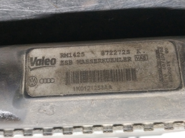 Radiador refrigeración del motor Volkswagen Tiguan 1 5N1, 5N2