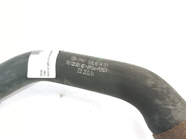 Manguera inferior del radiador 1K0122051AE VAG