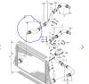 Tubo flexible de aire de sobrealimentación inferior derecho 1K0145832B VAG