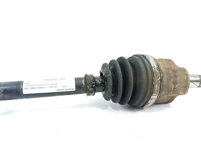 Semieje delantero izquierdo 1K0407271CQ VAG