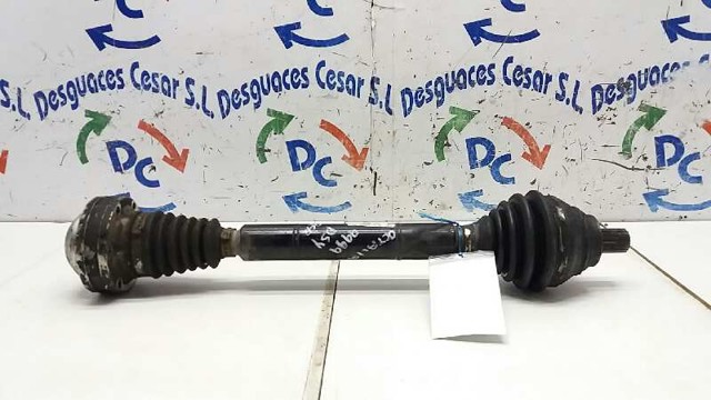 Semieje delantero derecho 1K0407272CR VAG