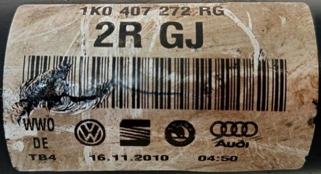 1K0407272RG Árbol de transmisión delantero derecho  en stock Sabadell