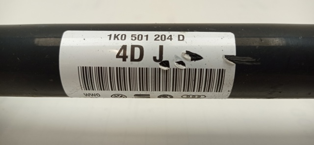 1K0501204D VAG Semieje trasero derecho  en stock Gandía