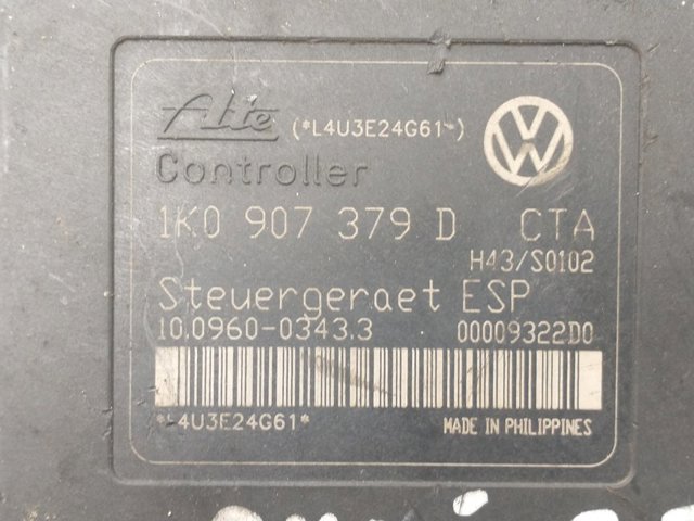 VAG 1K0614517B Módulo hidráulico de ABS  comprar en Ponferrada