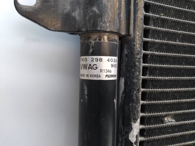 Condensador / radiador  aire acondicionado para seat leon 1.9 tdi bxe 1K0820411P
