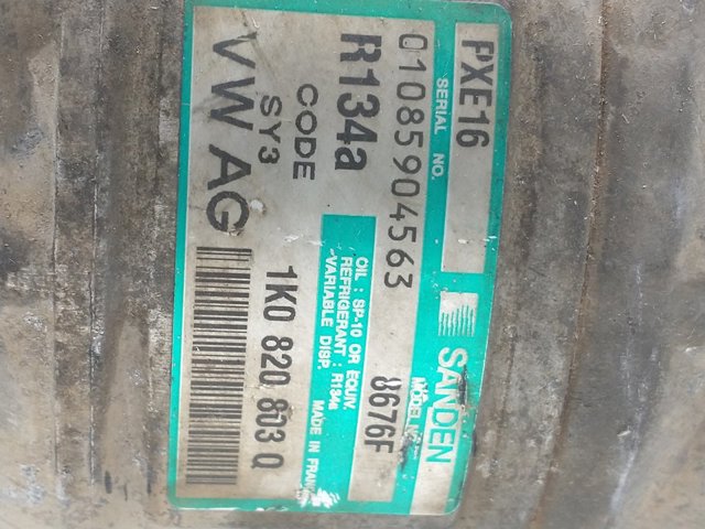 1K0820803Q VAG Compresor de aire acondicionado comprar Madrid