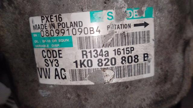 1K0820808B VAG Compresor de aire acondicionado  en stock Huelva