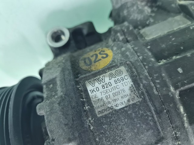 1K0820859C VAG Compresor de aire acondicionado  en stock Córdoba