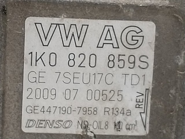 1K0820859S VAG Compresor de aire acondicionado  comprar en Jaén