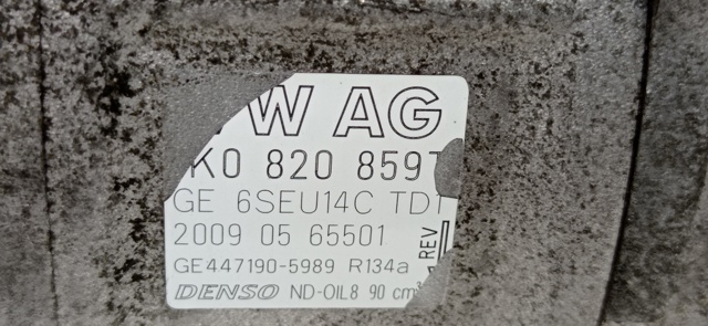 1K0820859T Compresor de aire acondicionado  en stock Castellón