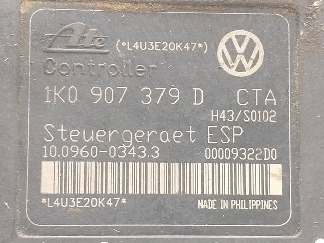 1K0907379D VAG Módulo de control ABS  en stock Gandía