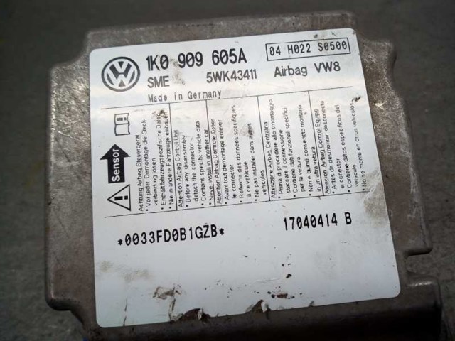 1K0909605A VAG Módulo de control de airbag  disponible Alicante