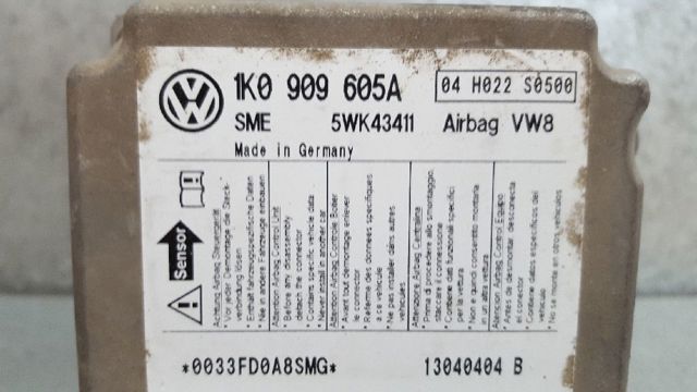 1K0909605A VAG Módulo de control de airbag  comprar en Lleida