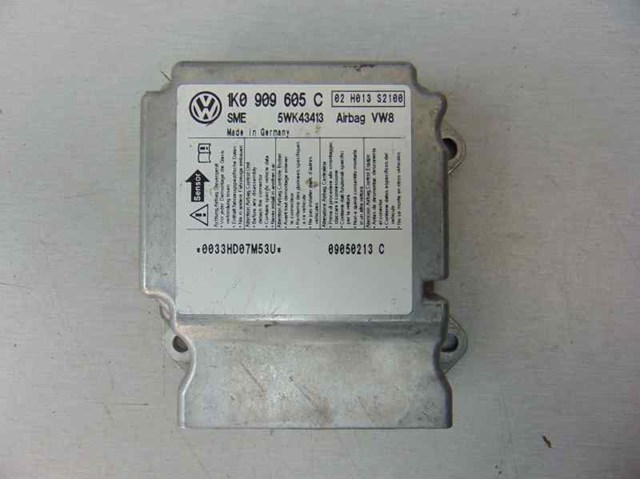 1K0909605C VAG Módulo de control de airbag comprar Bilbao