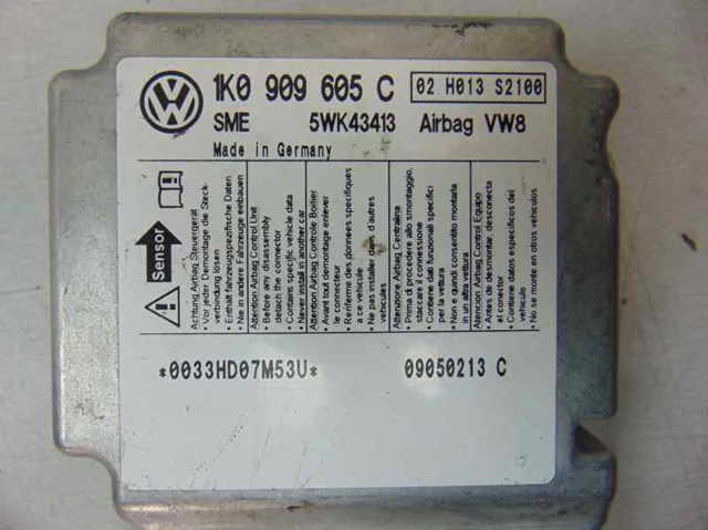 1K0909605C VAG Módulo de control de airbag  comprar en Oviedo