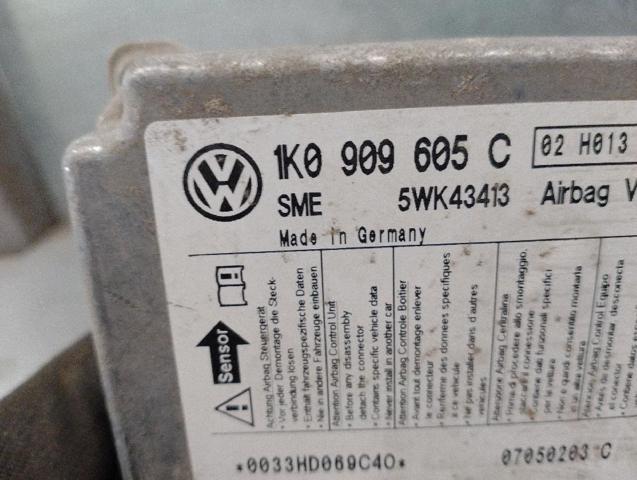 1K0909605C VAG Módulo de control de airbag  comprar en Jaén