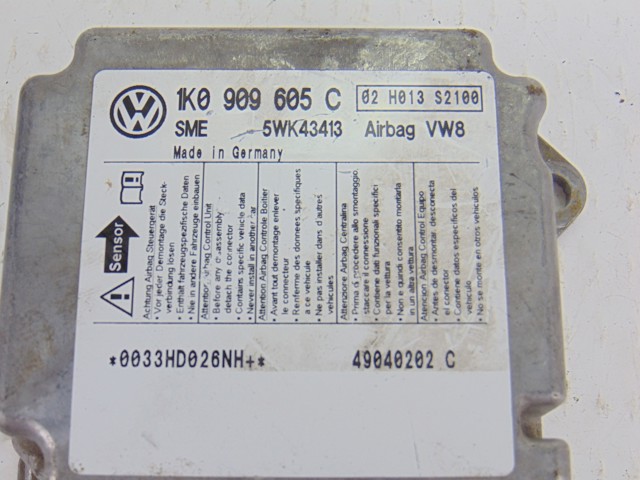 1K0909605C VAG Módulo de control de airbag  en stock Huelva