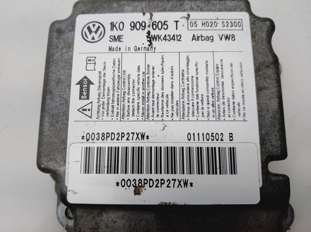 1K0909605T Módulo de control de airbag comprar Almería