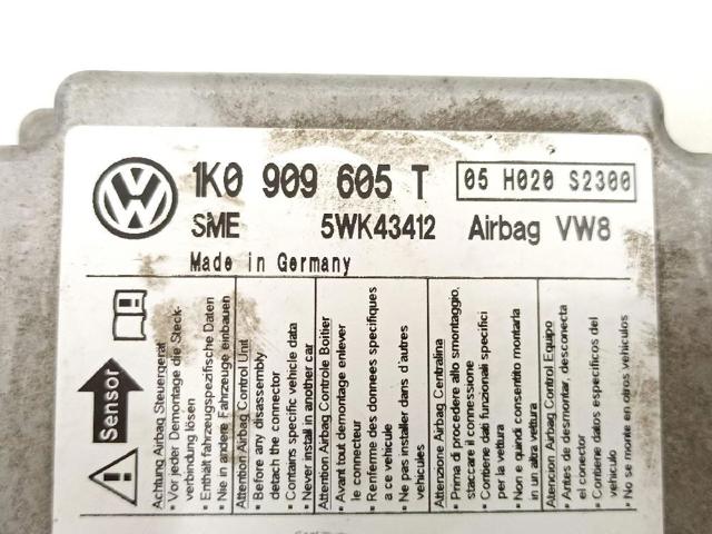 1K0909605T VAG Módulo de control de airbag  comprar en Oviedo