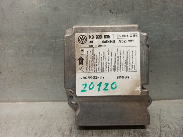 1K0909605T Módulo de control de airbag  comprar en Zaragoza