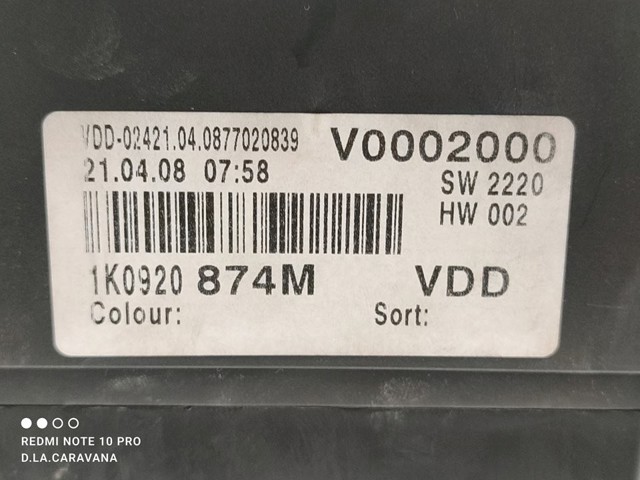 1K0920874M VAG