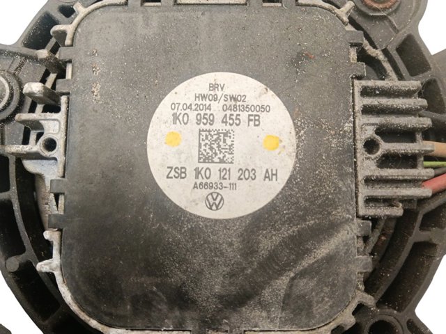 VAG 1K0959455 Difusor del radiador de refrigeración con motor y hélice  disponible Valladolid