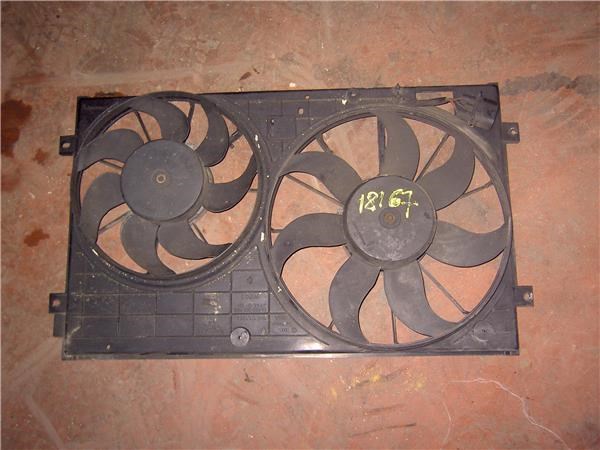 Ventilador eléctrico de refrigeración completo izquierdo (motor y hélice) 1K0959455CP VAG